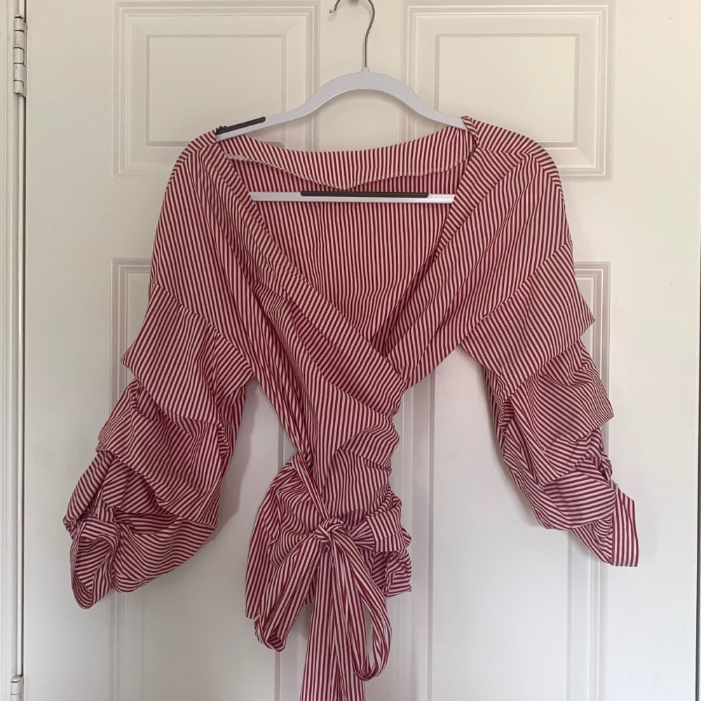 Zara Wrap Top